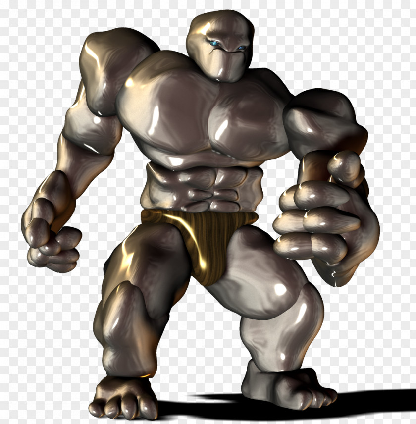 Mithril Figurine Muscle Character Fiction PNG