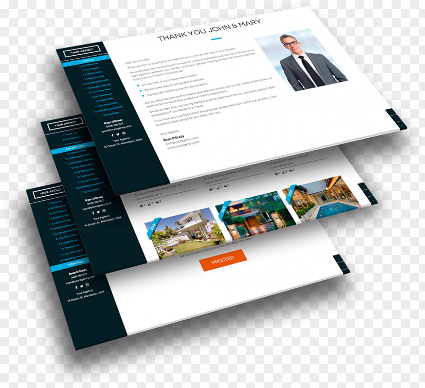 Realestate Agency Presentation Interactivity Real Estate Agent PNG