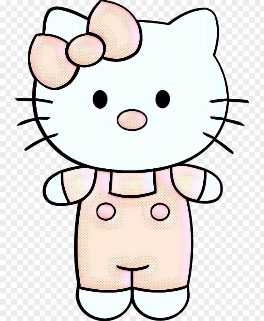 Whiskers Animal Figure Hello Kitty Head PNG