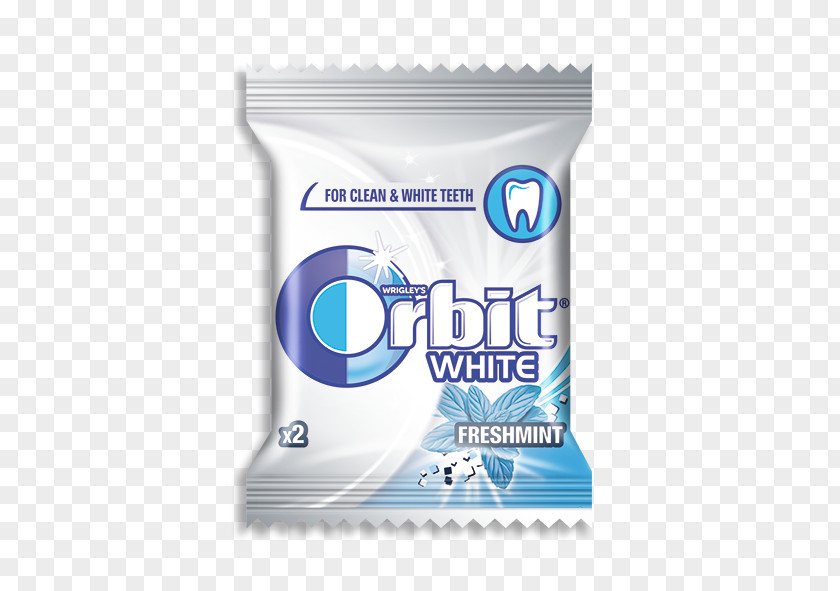 Wrigley's Spearmint Chewing Gum Orbit Mentha Spicata Candy Sugar PNG