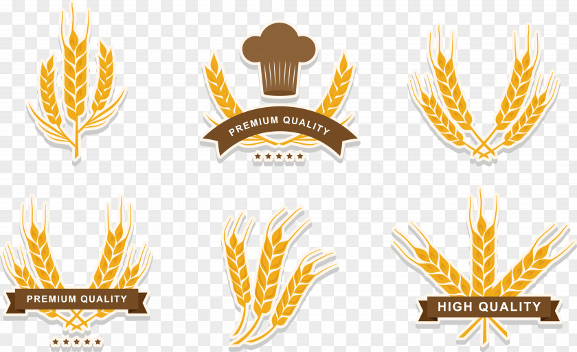 Bread Healthy Gold Natural Vegetarian Wheat Stem Download Logo PNG