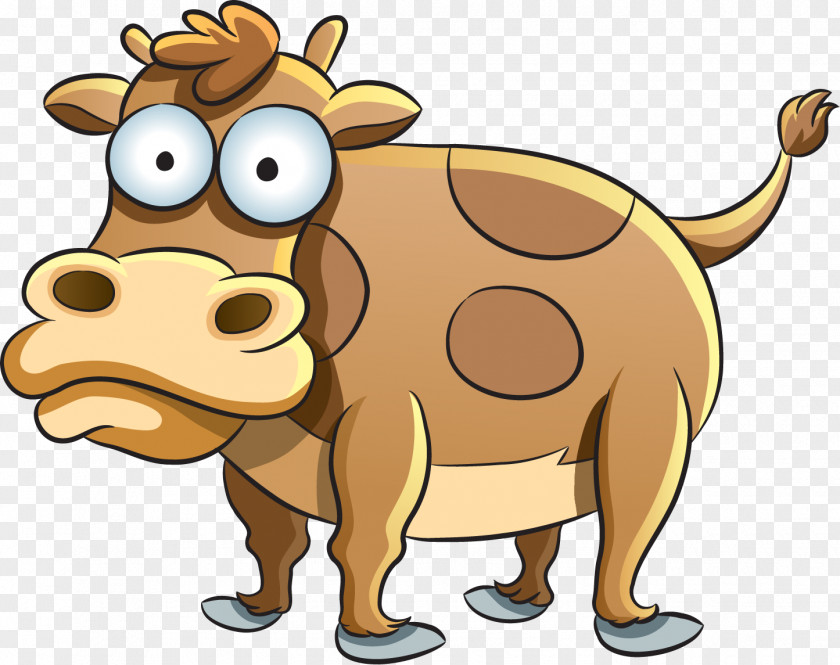 Cow Cartoon Animal Clip Art PNG