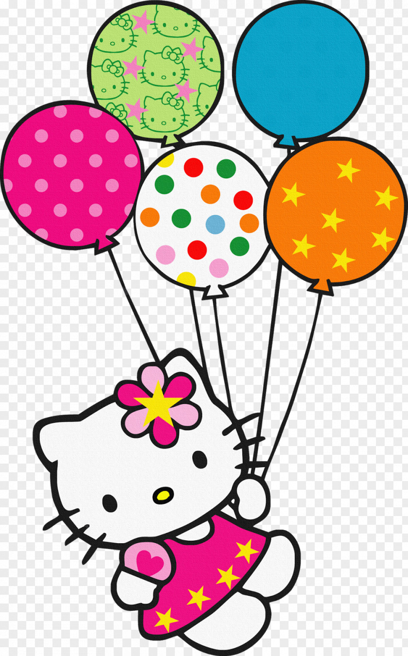 Hello Kitty Balloon Clip Art PNG