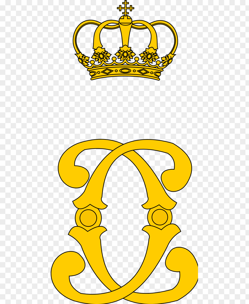 Romania United Principalities Royal Cypher Monogram Highness PNG