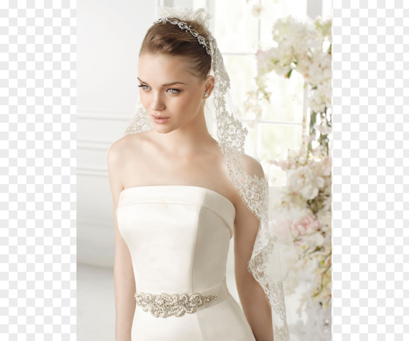 Satin Wedding Dress Gown Lace PNG