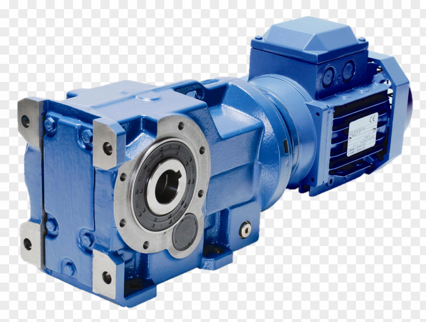 Worm Drive Bevel Gear Transmission Electric Motor PNG