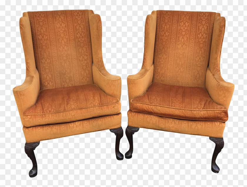 Chair Club Wing Couch Slipcover PNG