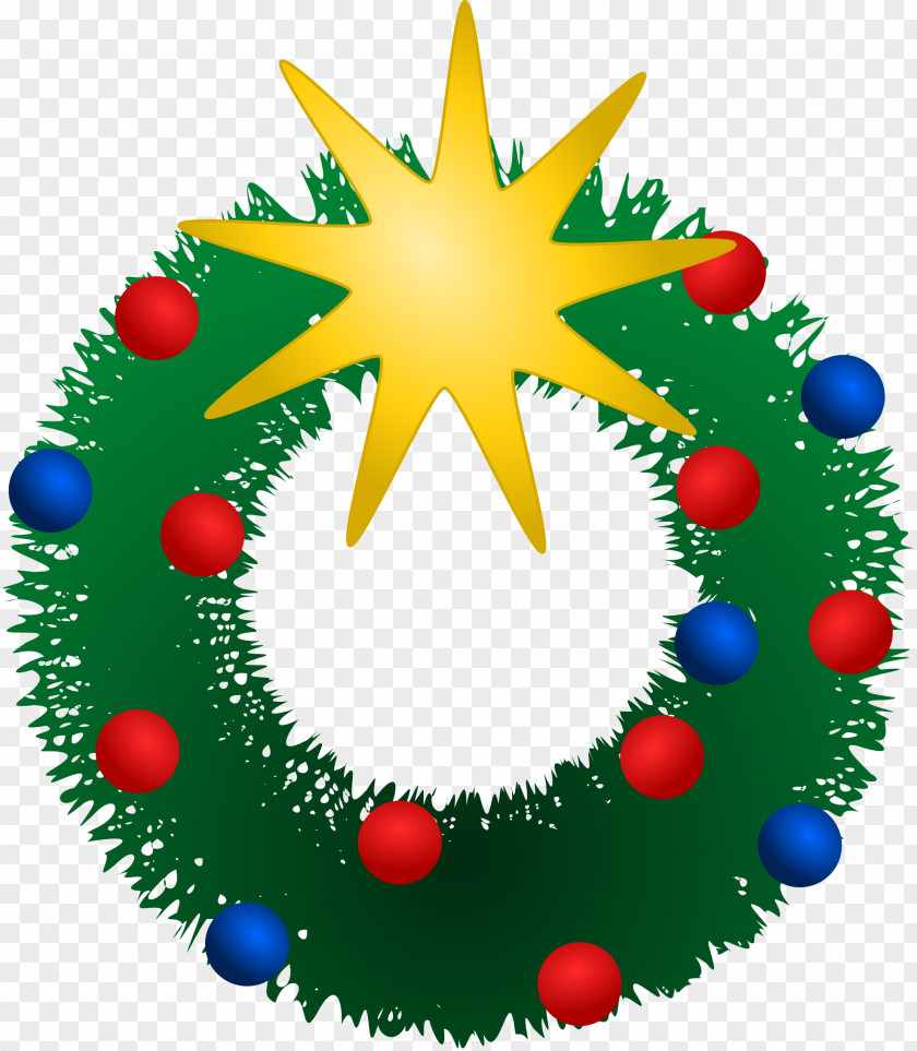 Christmas Vector Graphics Wreath Free Content Clip Art PNG