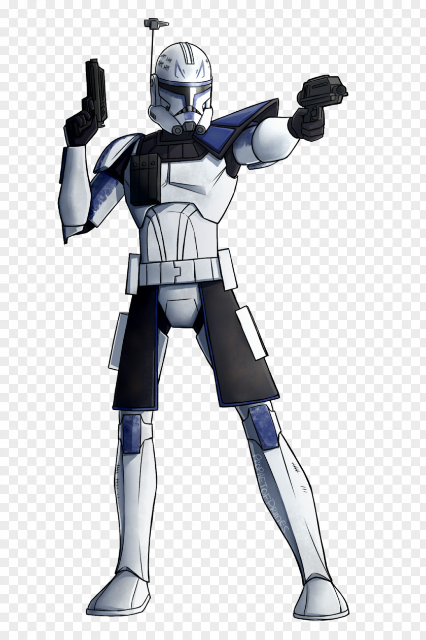 Clone Captain Rex Figurine 501st Legion Vexy Character PNG