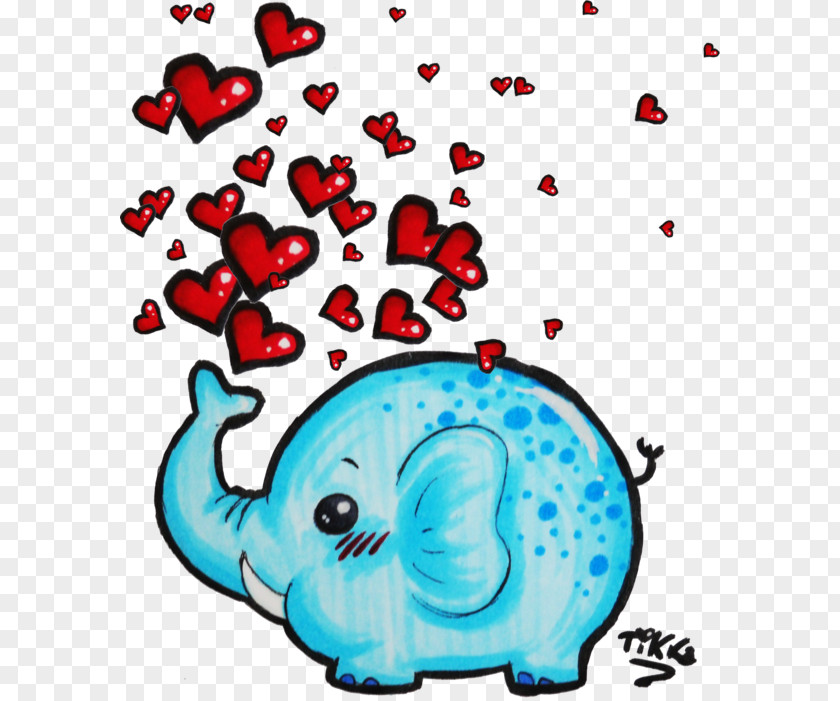 Creative Elephant Clip Art Illustration Drawing Cartoon Elephants PNG