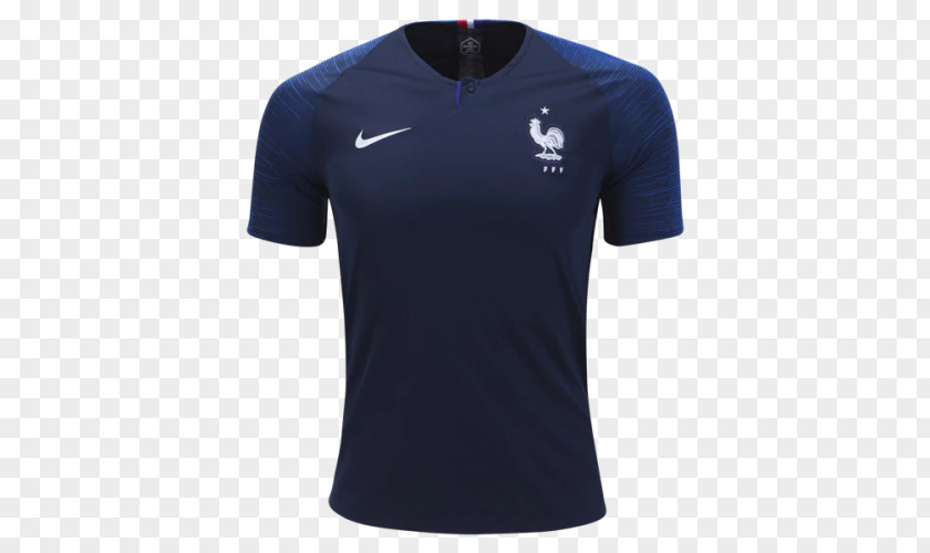 T-shirt 2018 World Cup France National Football Team Jersey PNG
