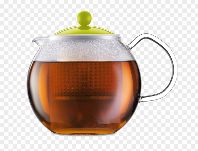 Tea Bodum Assam Press Coffee Teapot PNG