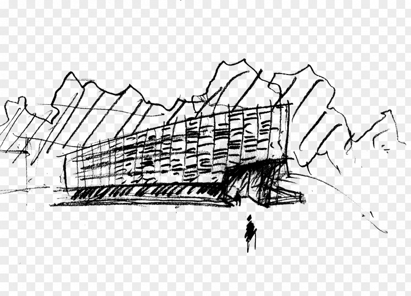 Will Ferrell Elf Escalator Sketch Illustration Art Architecture Drawing PNG