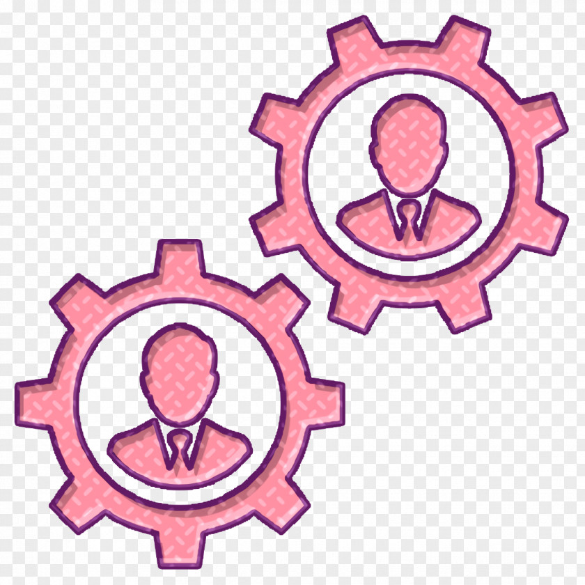 Business Seo Elements Icon Settings Gear PNG