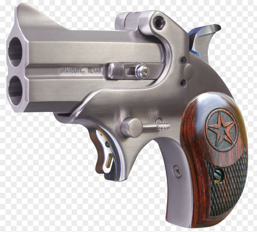 Doubletap Derringer .45 Colt Bond Arms Firearm Gun Barrel PNG