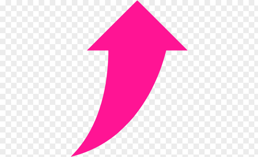 Pink Arrow Triangle Magenta Purple Violet PNG