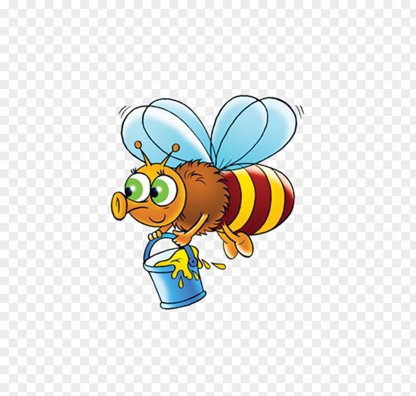 Bee Honey Clip Art Image Shutterstock PNG