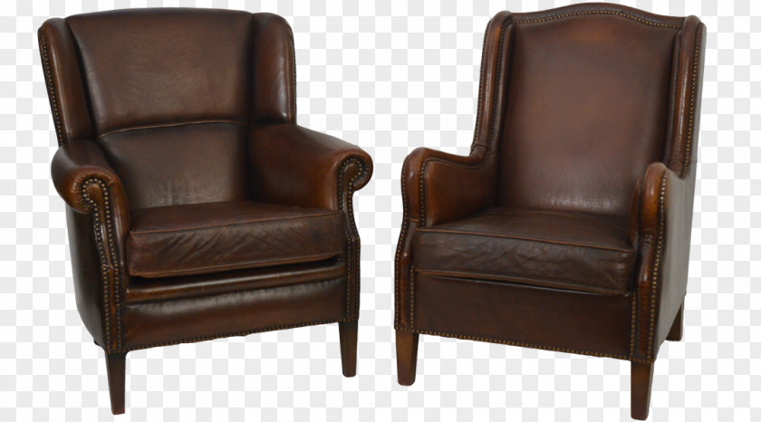 Chair Club Cattle Leather Furniture PNG