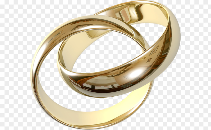 Married Clipart Wedding Ring Marriage Gold PNG