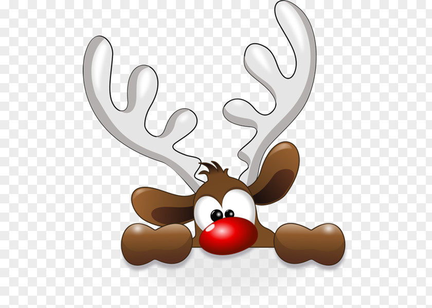Reindeer Cliparts Rudolph Santa Claus Clip Art PNG