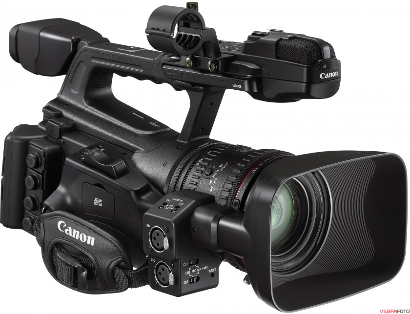 Video Camera Cameras Canon Professional High-definition Television PNG