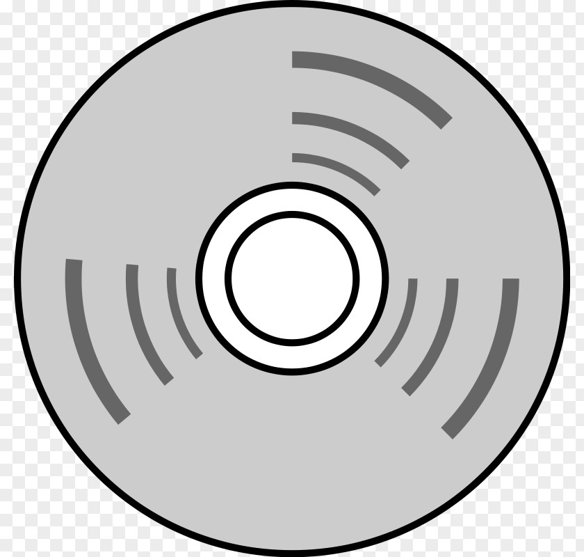 Free Line Art Drawings Compact Disc Disk Storage Hard Drives Clip PNG