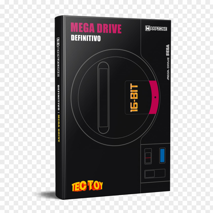 Mega Drive WarpZone Product Design Sega Genesis Multimedia Book PNG