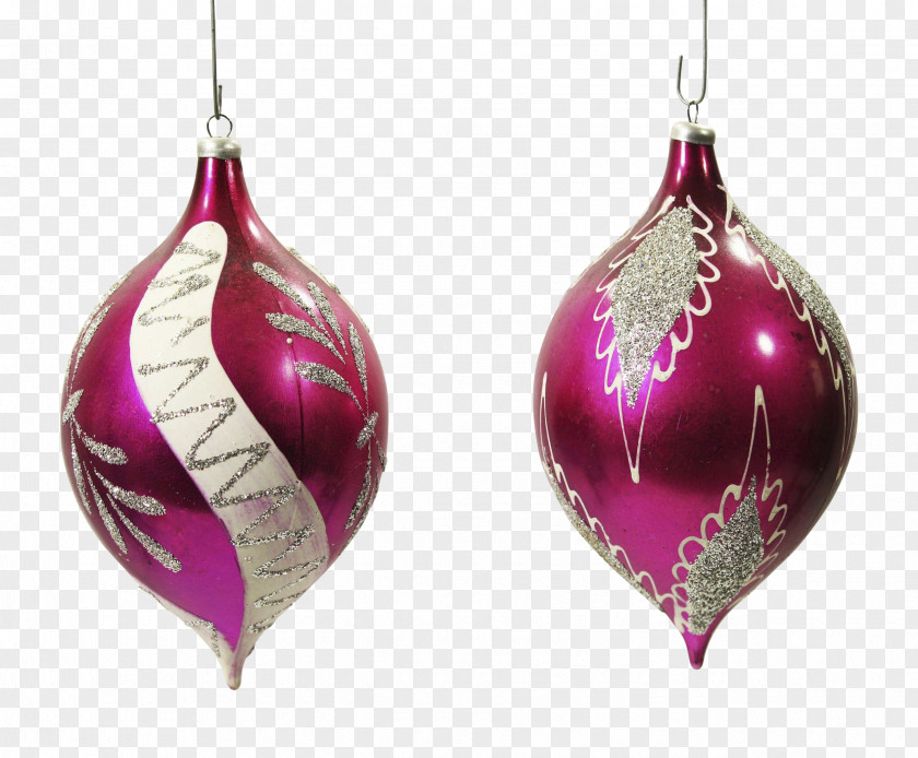 Purple Christmas Ornament PNG