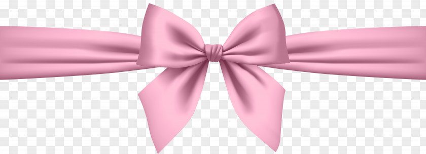 Soft Pink Bow Transparent Clip Art PNG