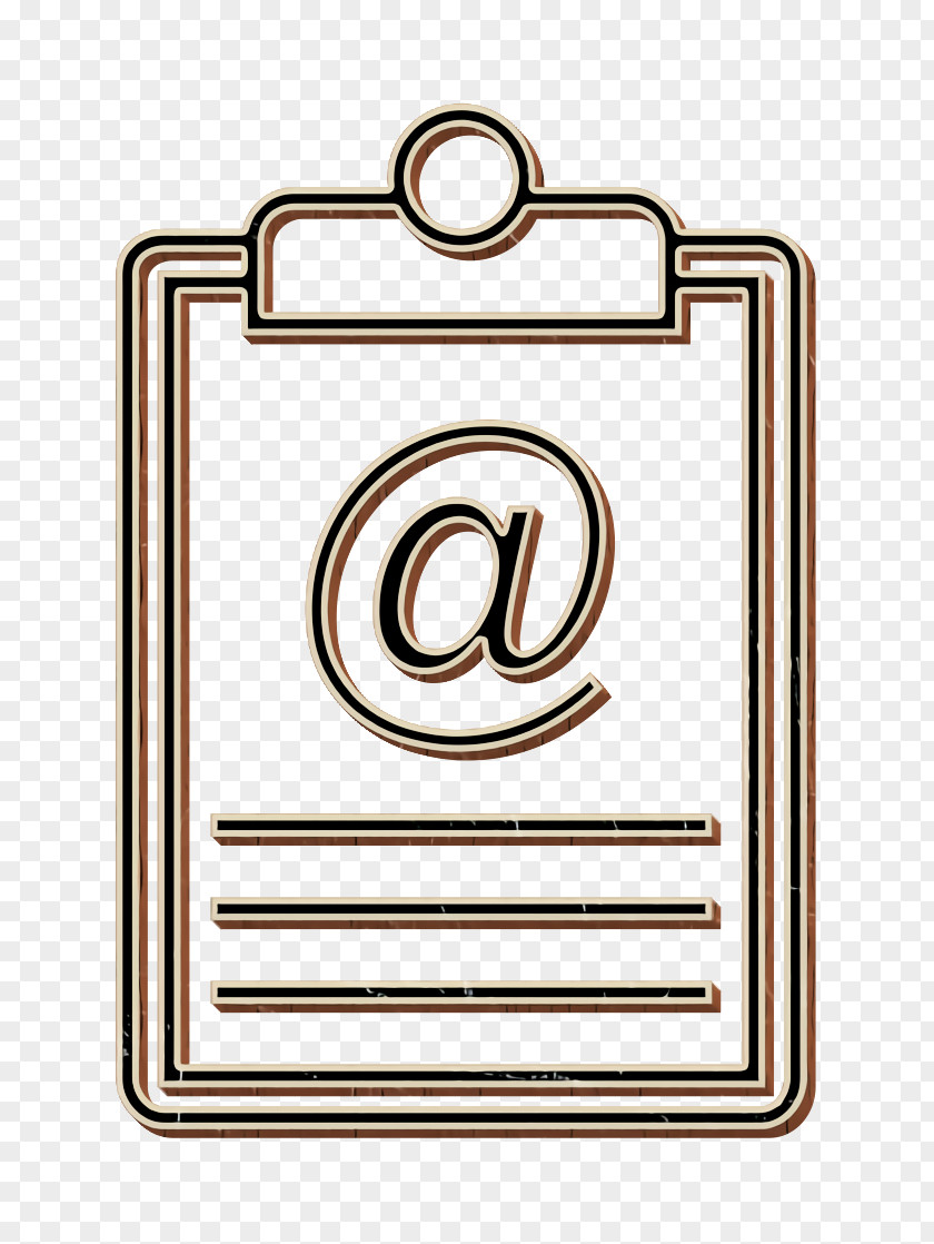Symbol Rectangle Document Icon Notes Page PNG