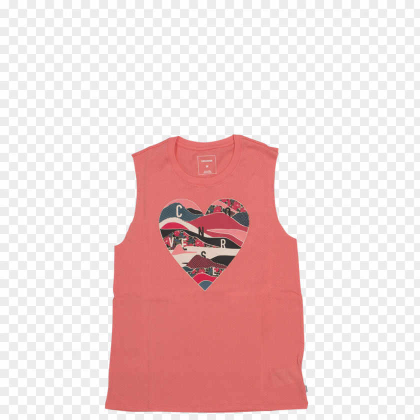 T-shirt Active Tank M Sleeveless Shirt Heart PNG