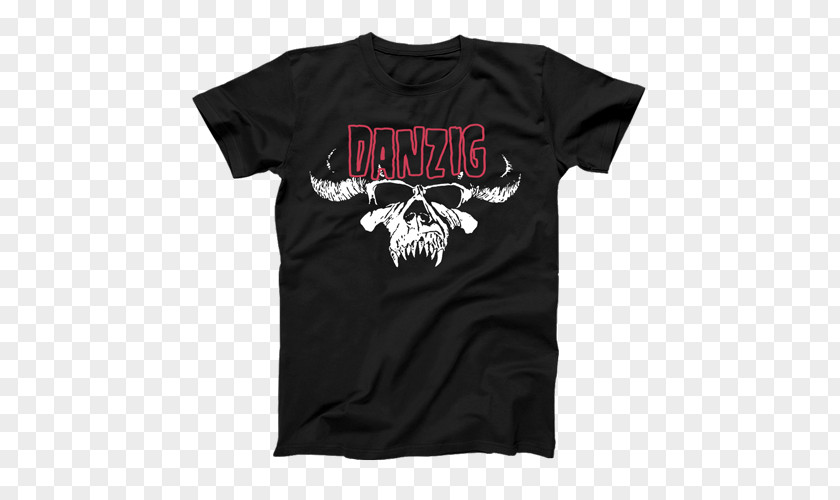 T Shirt Graphic Design T-shirt Danzig Samhain Misfits Horror Punk PNG