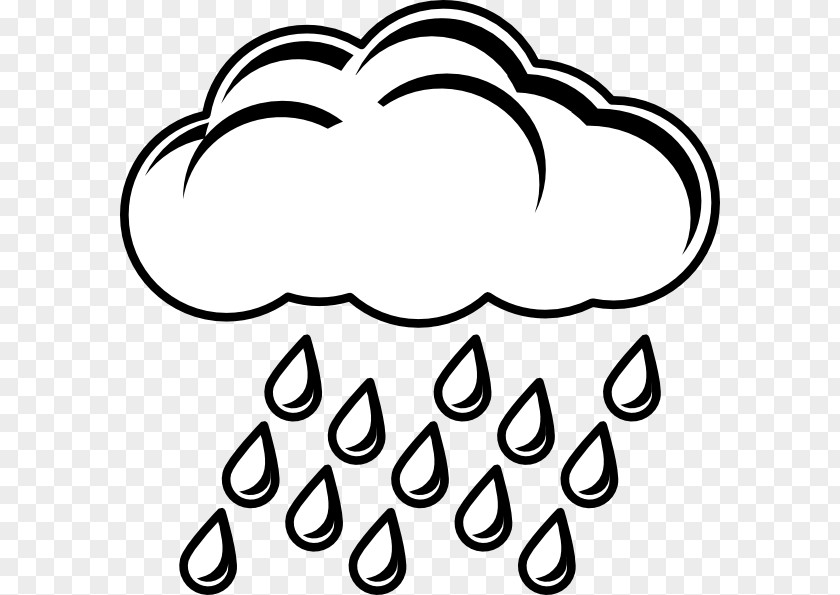 Animated Cloud Pictures Outline Rain Clip Art PNG