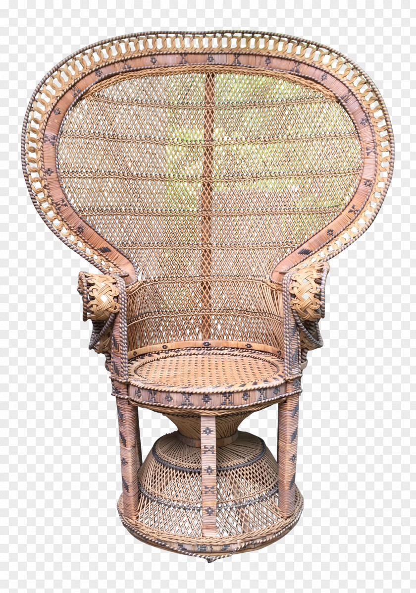 Chair Table Wicker Furniture Seat PNG