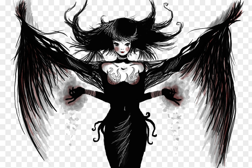 Dark Angel Image Clip Art PNG
