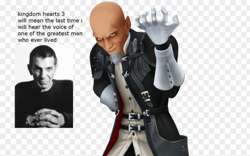 Leonard Nimoy Kingdom Hearts III Birth By Sleep HD 2.5 Remix PNG