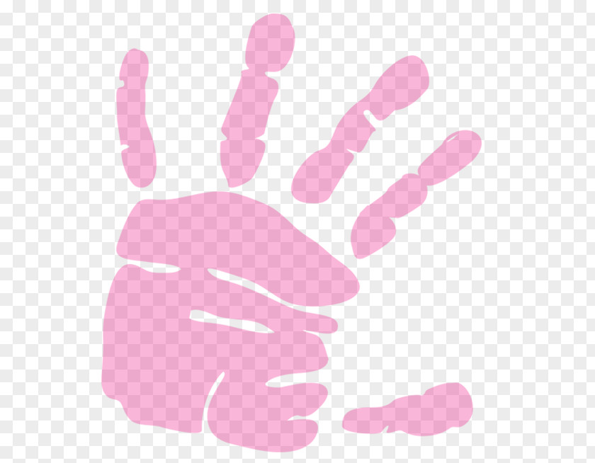 Line Thumb Hand Model Pink M Clip Art PNG