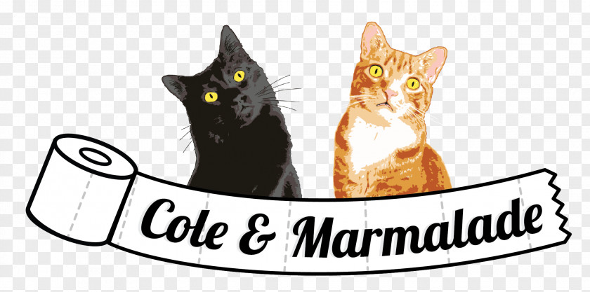 Marmalade Cat Cole And Kitten Gingerbread PNG