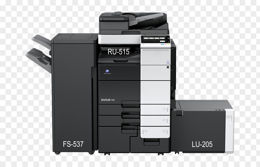 Printer Multi-function Konica Minolta Photocopier Printing PNG
