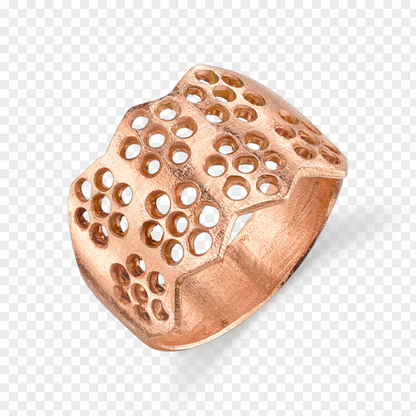 Ring Pattern Material Body Jewellery Copper Brown PNG