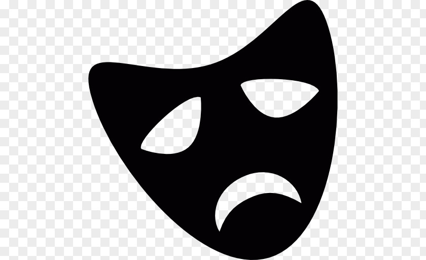 Tragedy Theatre Mask Clip Art PNG