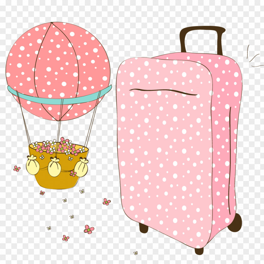Bagage Ornament Hot Air Balloon Toy Birthday PNG