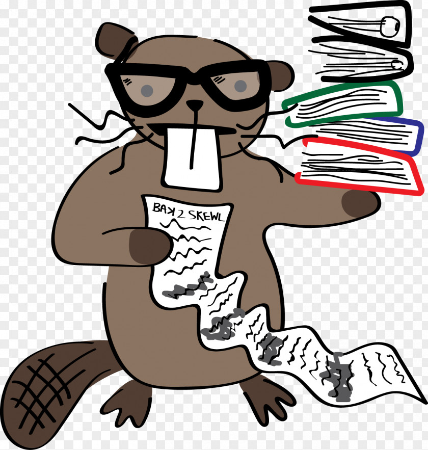 Beaver Human Behavior Carnivora Character Clip Art PNG