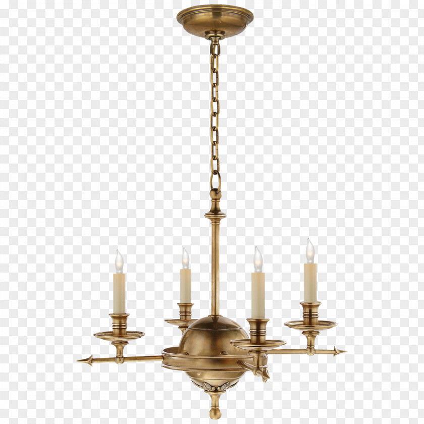 Candelabra Chandelier Lighting Brass Bronze PNG