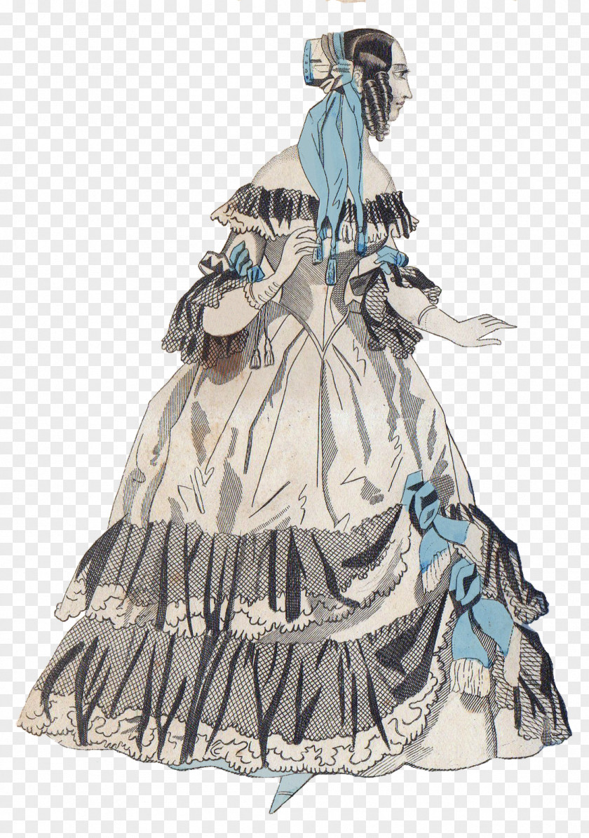 Fashion Dress Costume Design PNG