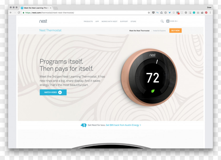 Nest Labs Thermostat Home Automation Kits Internet Of Things Honeywell Lyric T5 PNG