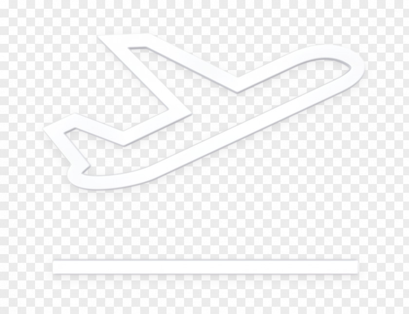 Blackandwhite Symbol Plane Icon Travel And Adventure Icons Departures PNG