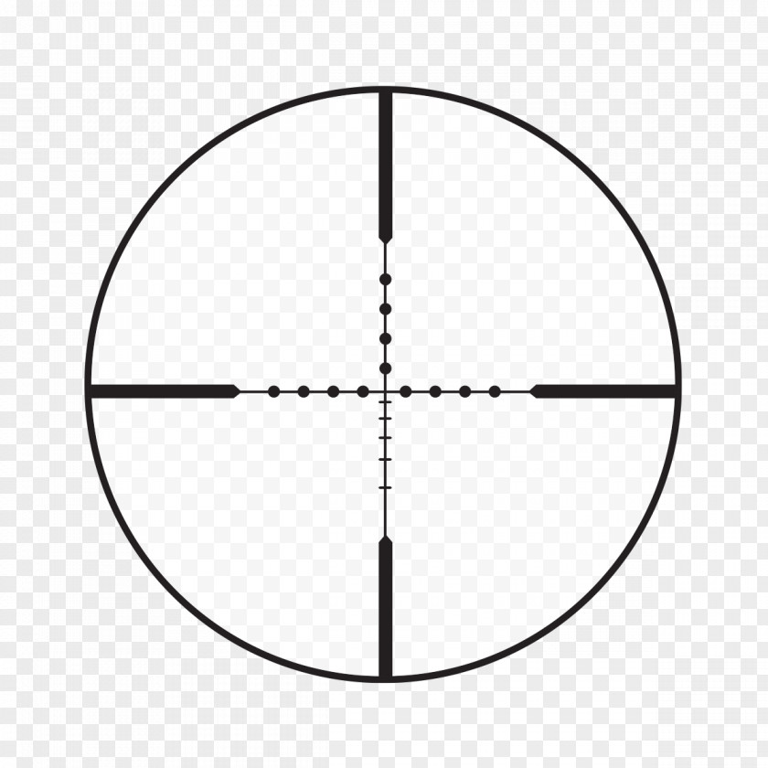 Milliradian Thousandth Of An Inch Reticle Telescopic Sight Minute Arc PNG