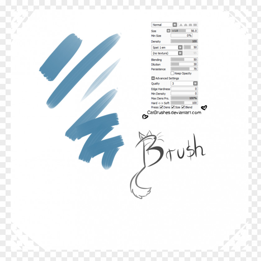 Painting Calligraphy Paint Tool SAI Brush Logo PNG