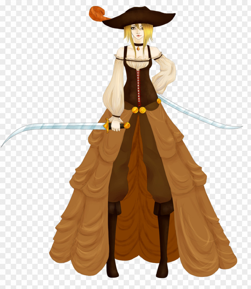 Quadrille Costume Design Cartoon Character PNG